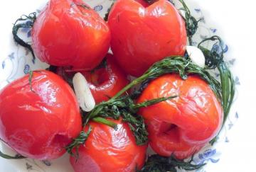 Solone pomidory w opakowaniu. Będziesz przygotowywać kiedykolwiek !!!